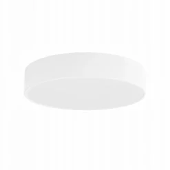 Plafón Cleo, Ø 40 cm, IP20, blanco, metal, E27