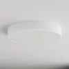Plafón Cleo, Ø 50 cm, IP20, blanco, metal, E27