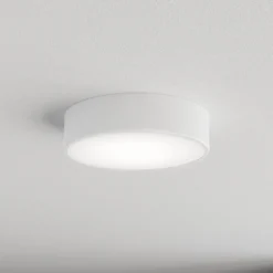 Plafón Cleo 300, IP54, Ø 30 cm blanco