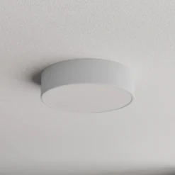 Plafón Cleo 300, IP54, Ø 30 cm gris