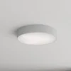Plafón Cleo 400, IP54, Ø 40 cm gris