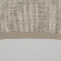 Plafón Cloud, beige, 63 cm de largo, textil, nube, E27