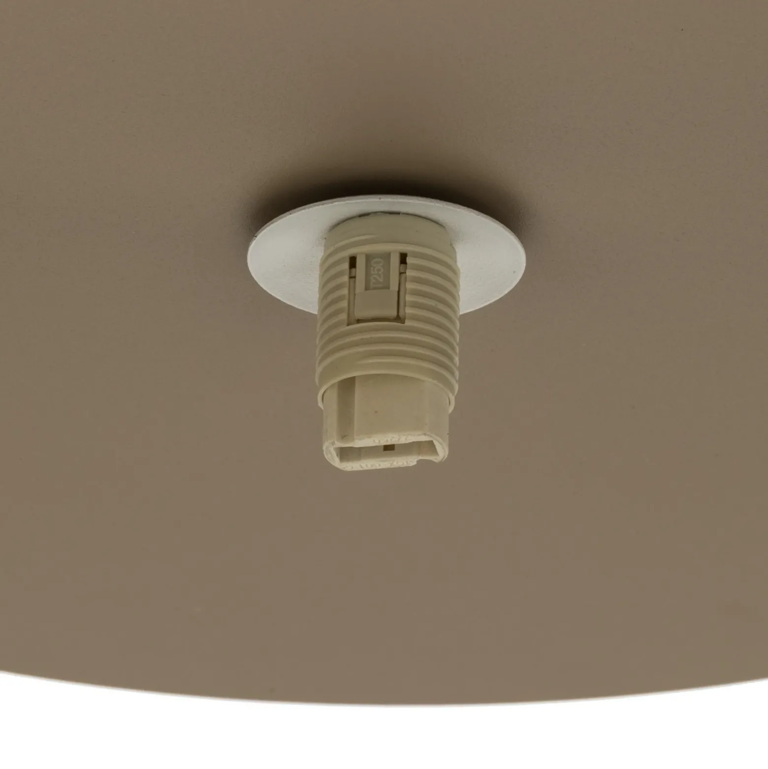 Plafón Cloud, beige, 3 luces, cristal, longitud 51 cm, G9