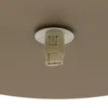 Plafón Cloud, beige, 3 luces, cristal, longitud 51 cm, G9