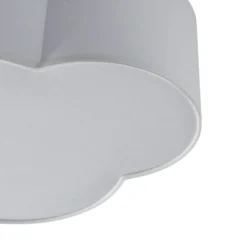 Plafón Cloud, textil, 41 x 31 cm, blanco