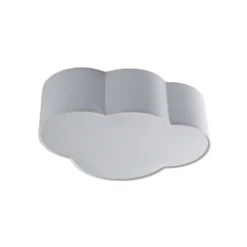 Plafón Cloud, textil, 41 x 31 cm, blanco
