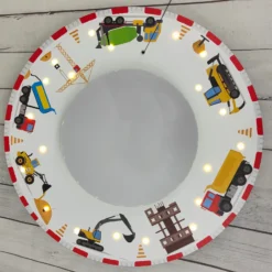 Plafón Construcción con lámpara estrellada LED