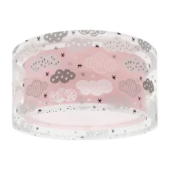Plafón Dalber CLOUD PINK, Ø 33 cm, rosa