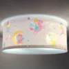 Plafón Dalber FAIRY DREAMS, multicolor, de 2 luces