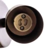 Plafón downlight Top, regulable, marrón, 1 luz