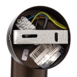 Plafón downlight Top, regulable, marrón, 1 luz