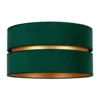 Plafón Duo, verde/dorado Ø 60 cm, 1 luz