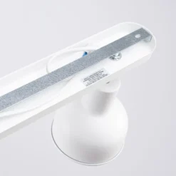 Plafón Elba, 34 cm, 2 luces, blanco, metal, E27