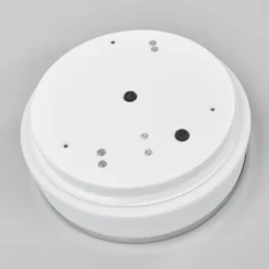 Plafón empotrable IP44, Ø 28cm, cromo