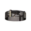 Plafón Etro, Ø 70 cm, negro/dorado