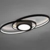 Plafón Galaxy LED, atenuable, antracita