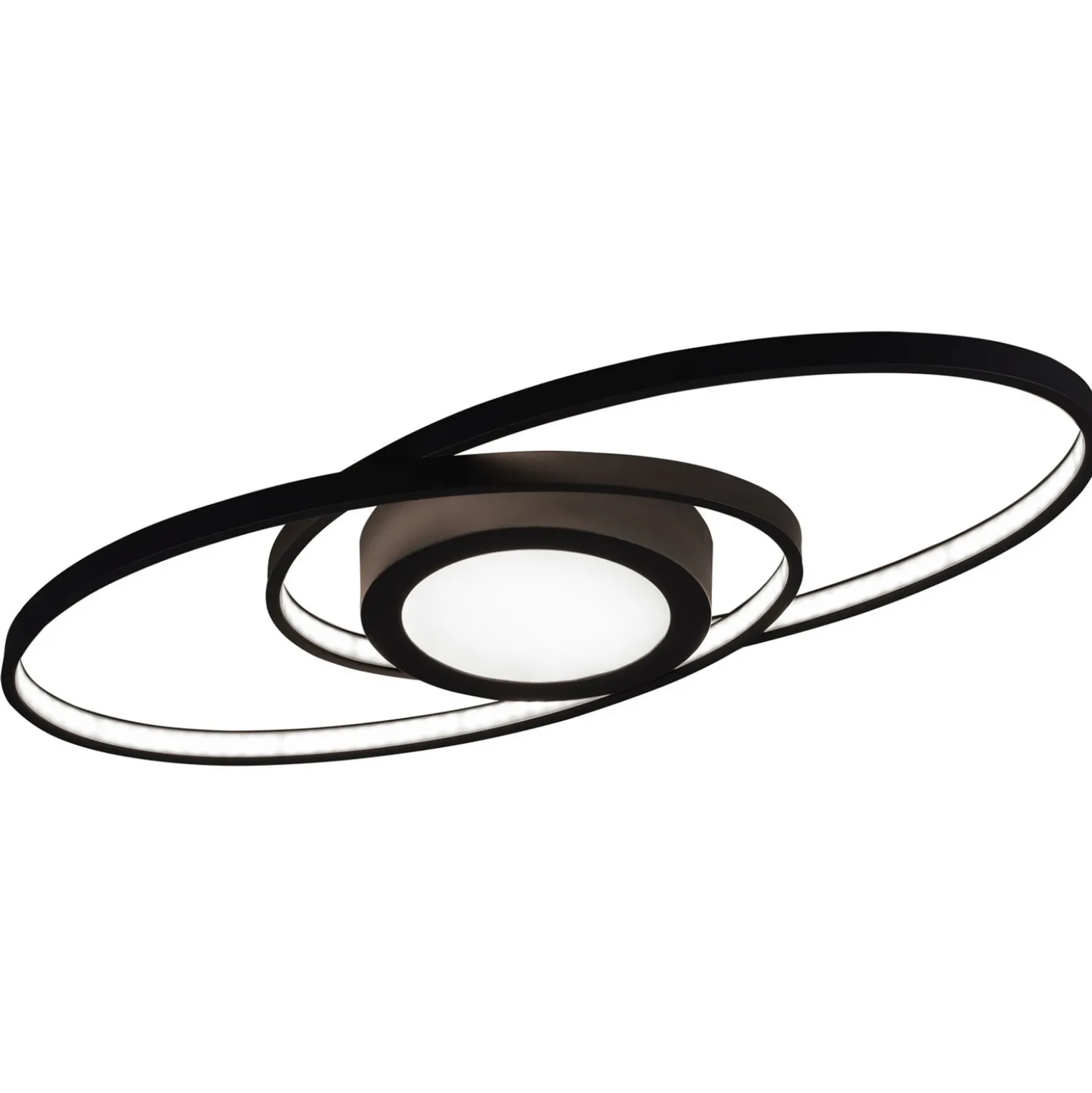 Plafón Galaxy LED, atenuable, antracita