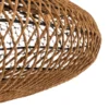 Plafón Hedda de Sisal y metal