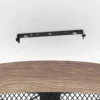 Plafón Kilnsdale, Ø 38 cm, negro/marrón, acero