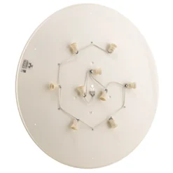 Plafón Laguna, crema, Ø 100 cm
