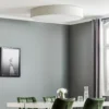 Plafón Laguna, crema, Ø 100 cm