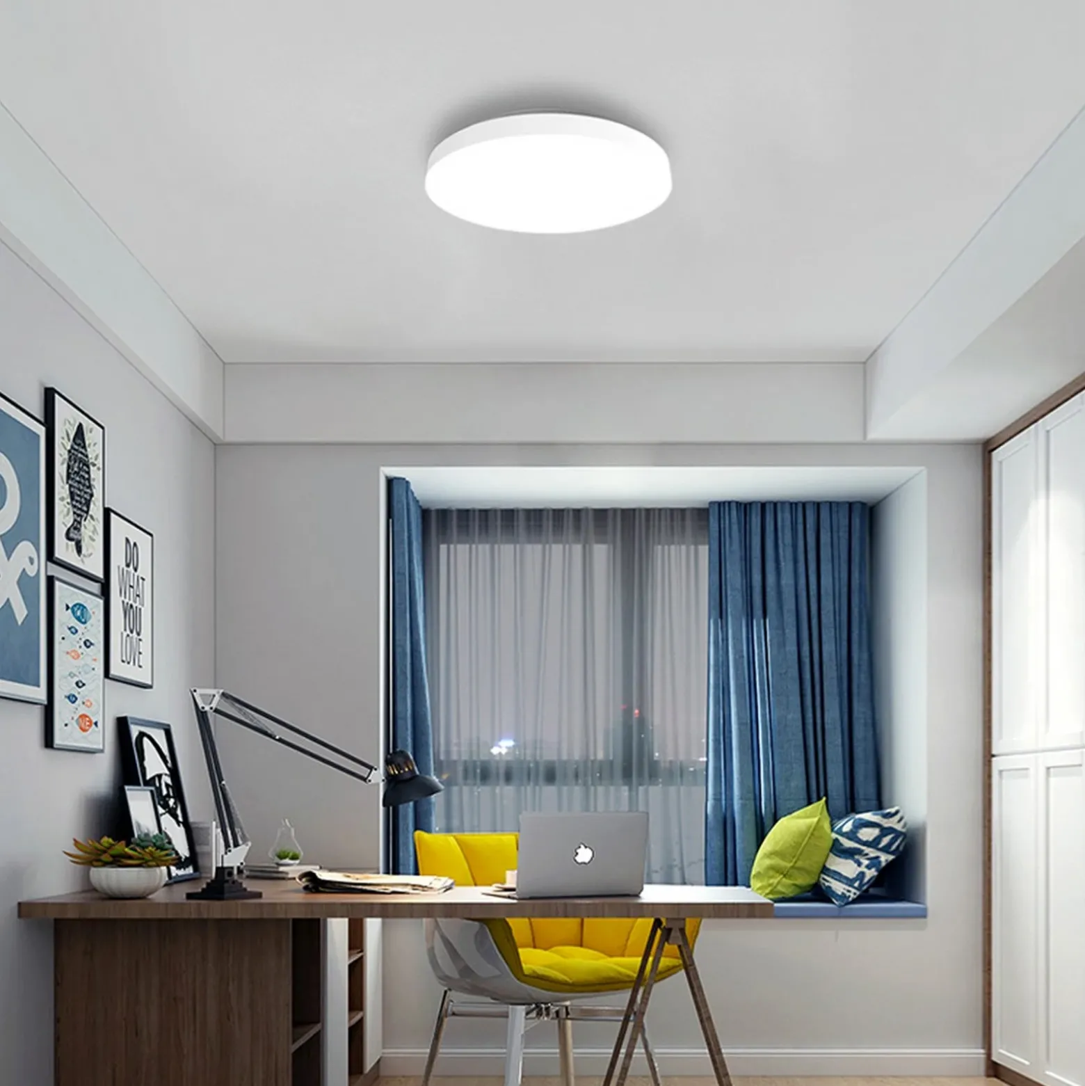 Plafón LED Allrounder 2, 3000K
