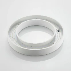 Plafón LED Arcchio Sharelyn, Ø 60 cm, blanca, atenuable