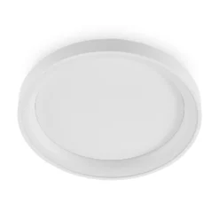 Plafón LED Arcchio Vivy, Ø 38 cm, blanco, metal