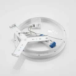Plafón LED Arcchio Vivy, Ø 38 cm, blanco, metal