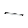 Plafón LED Batten, longitud 60 cm, aluminio, negro, 4000 K