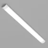 Plafón LED Batten, longitud 90 cm, aluminio, blanco, 4000 K