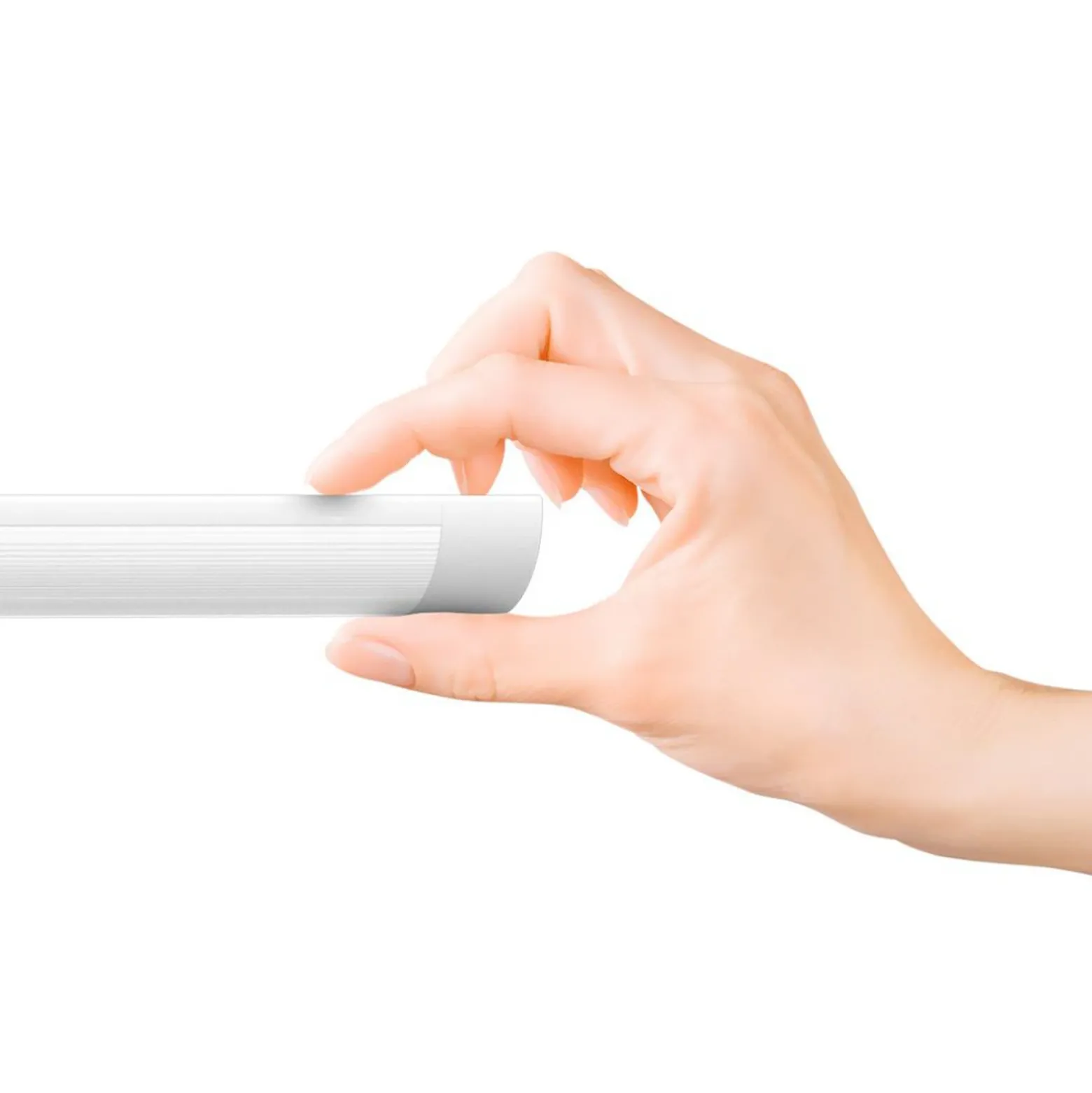 Plafón LED Batten, longitud 60 cm, aluminio, blanco, 4000 K
