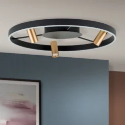Plafón LED Berlin con 3 focos