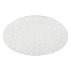 Plafón LED Brili Splash, IP44, blanco, 4.000K