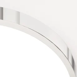Plafón LED Bully, cromo, Ø 28 cm