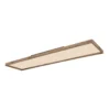 Plafón LED Cinderella madera CCT 120 x 30 cm