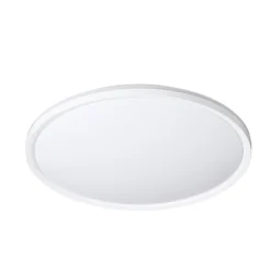 Plafón LED Edmund de Lindby, blanco, Ø 39 cm, CCT, IP44
