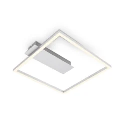 Plafón LED 3771 en forma de marco, aluminio