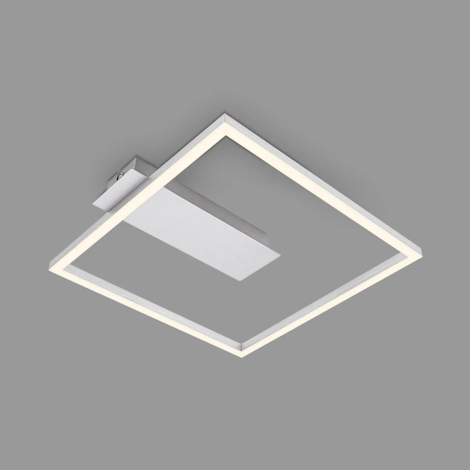 Plafón LED 3771 en forma de marco, aluminio