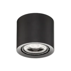 Plafón LED Fedler dim to warm, negro