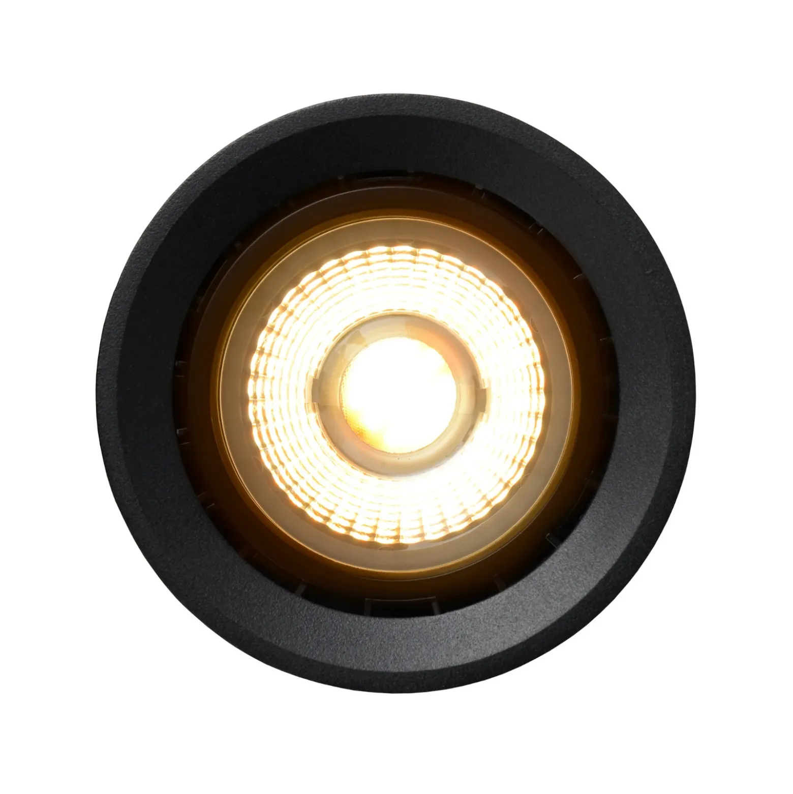 Plafón LED Fedler dim to warm, negro