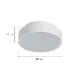 Plafón LED Hatton IP65, 25 cm