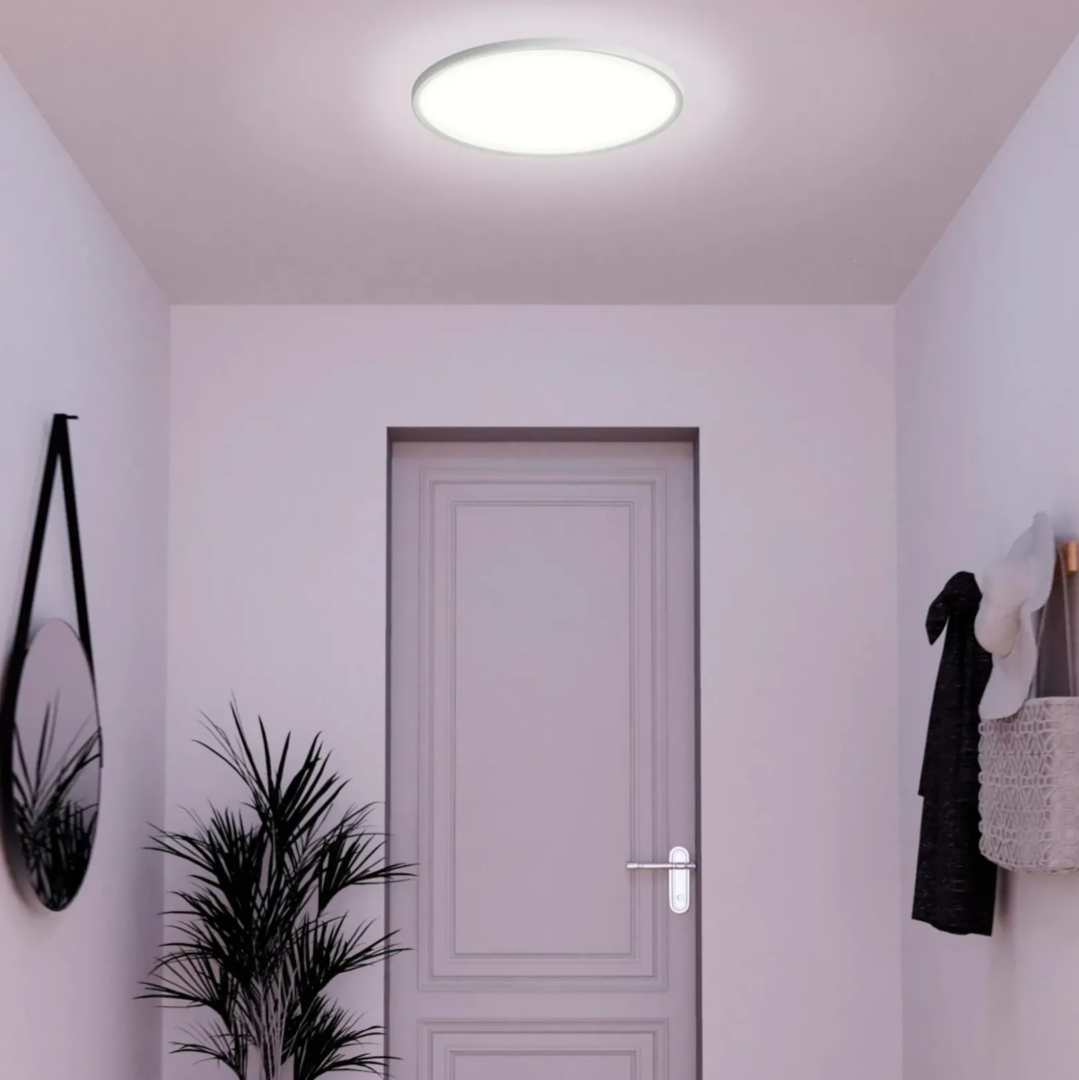 Plafón LED inteligente Amela de Müller Licht tint, Ø 30 cm