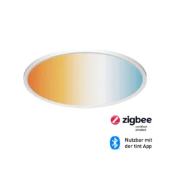 Plafón LED inteligente Amela de Müller Licht tint, Ø 50 cm