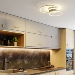 Plafón LED inteligente Lindby Smart Edica, 58 cm, Tuya, CCT