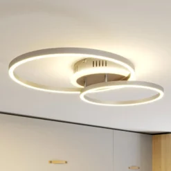 Plafón LED inteligente Lindby Smart Edica, 58 cm, Tuya, CCT
