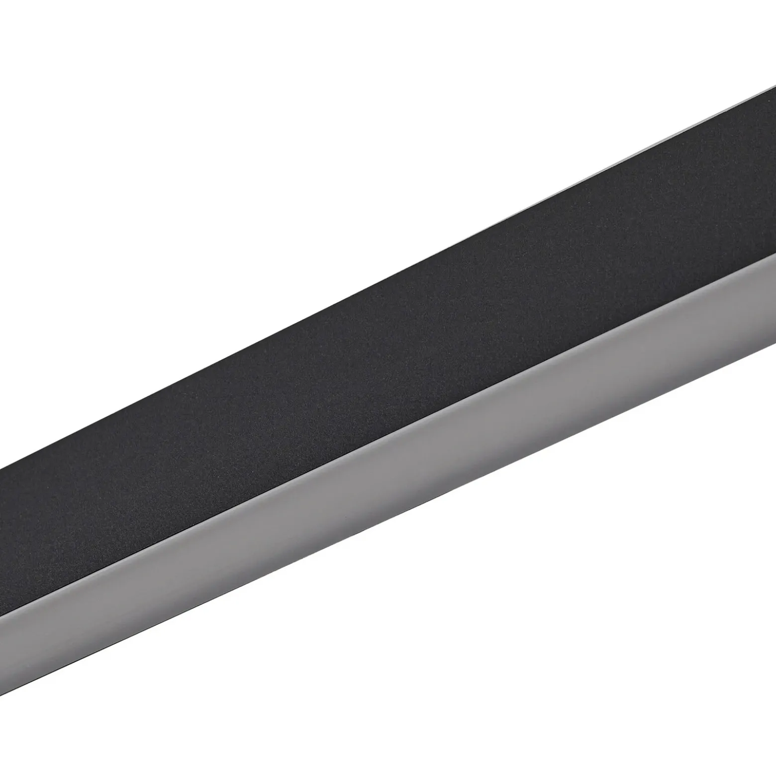 Plafón LED inteligente Lucande Mylosh, negro, CCT, Tuya