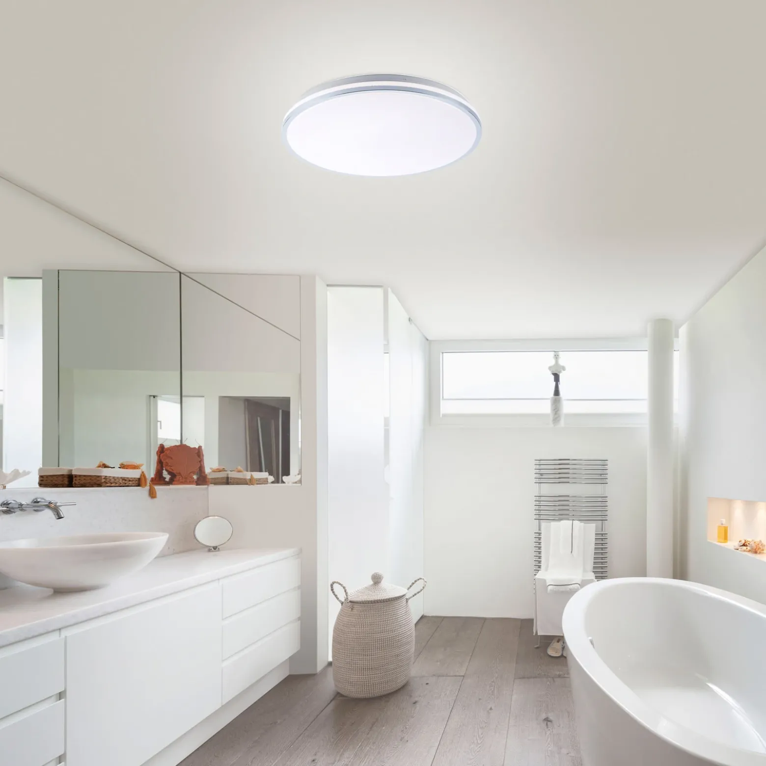 Plafón LED Isabell, Ø 49 cm