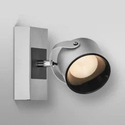 Plafón LED Jupiter de OSRAM, 1 luz, plateada, metal