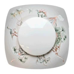 Plafón LED Jurassic Starlight, blanco/de colores, longitud 58 cm